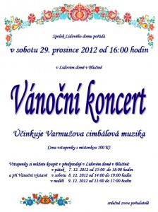 Vánoční koncert v Blučině
